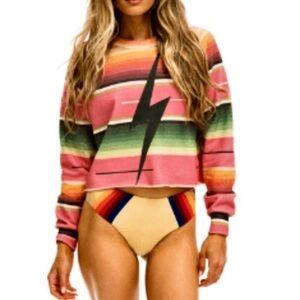 Aviator Nation Serape Sweatshirt ⚡️